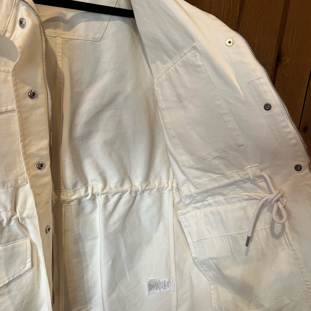 Everlane White Fall/Spring Jacket - image 4